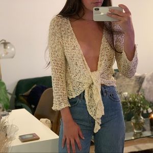 verge girl sweater wrap